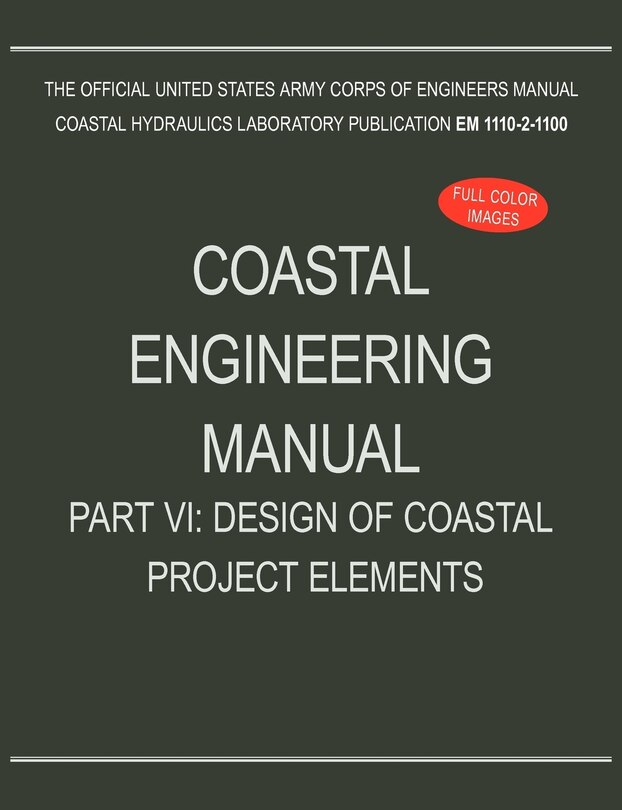 Couverture_Coastal Engineering Manual Part VI