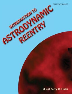 Front cover_Introduction to Astrodynamic Reentry