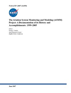 Couverture_The Aviation System Monitoring and Modeling (ASMM) Project
