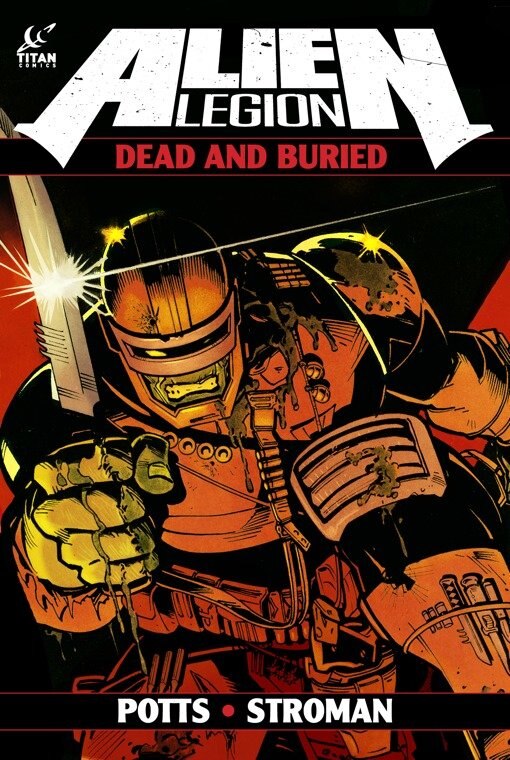 Front cover_Alien Legion: Dead And Buried