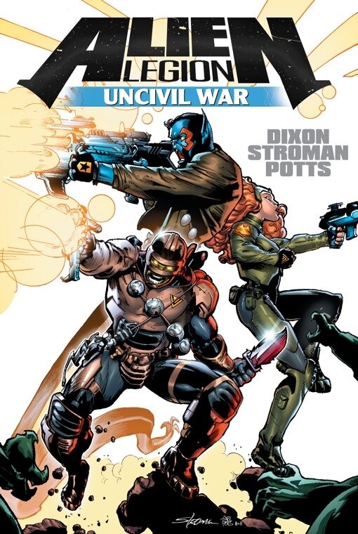 Front cover_Alien Legion: Uncivil War