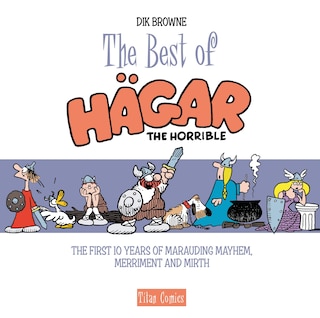 Front cover_The Best Of Hagar The Horrible (the First 10 Years)