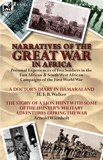 Front cover_Narratives of the Great War in Africa