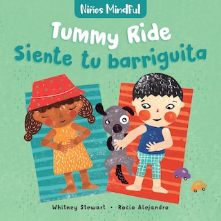 Front cover_Mindful Tots: Tummy Ride / Niños Mindful: Siente tu barriguita