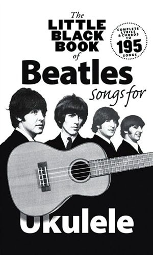 Front cover_The Little Black Book Of Beatles Songs For Ukulele