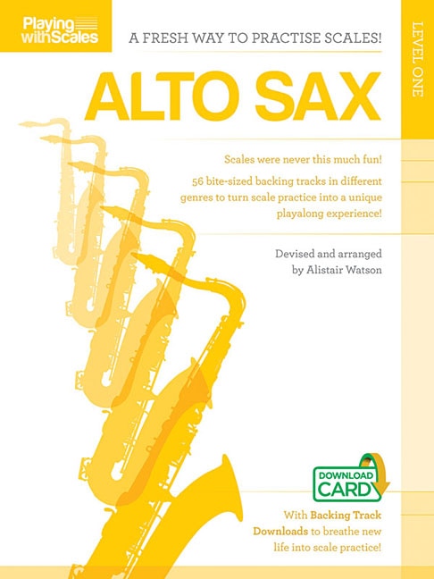 Couverture_Playing With Scales: Alto Sax