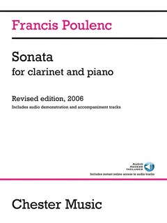Couverture_Sonata for Clarinet and Piano
