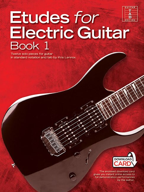 Front cover_Etudes For Electric Guitar - Book 1