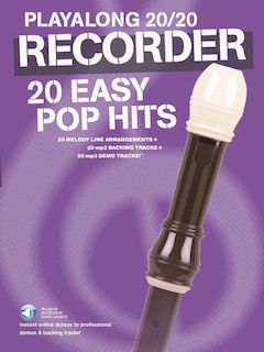 Couverture_Play Along 20/20 Recorder