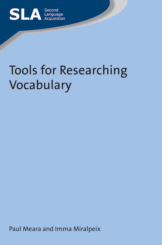 Front cover_Tools for Researching Vocabulary