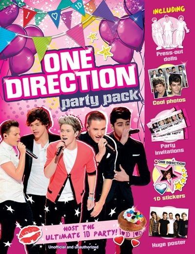 Front cover_One Direction Party Pack