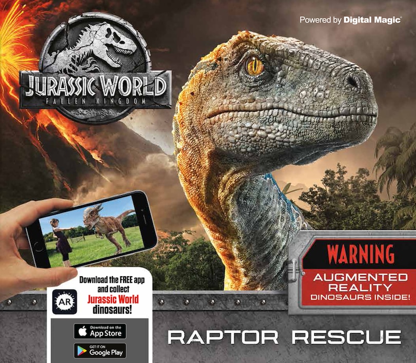 Front cover_Jurassic World: Fallen Kingdom: Raptor Rescue
