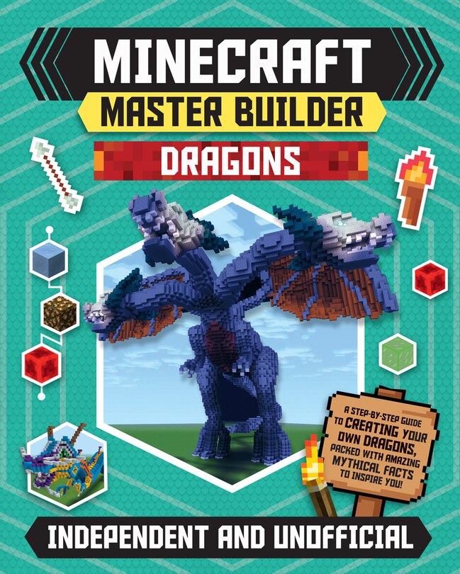 Front cover_Master Builder: Minecraft  Dragons (Independent & Unofficial)