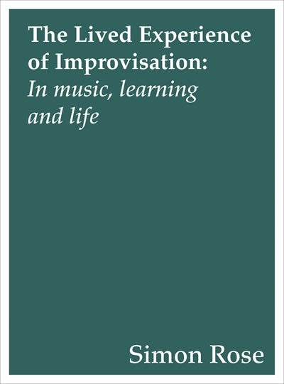 Couverture_The Lived Experience of Improvisation