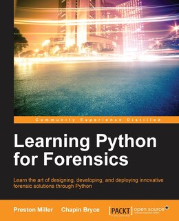 Front cover_Learning Python for Forensics