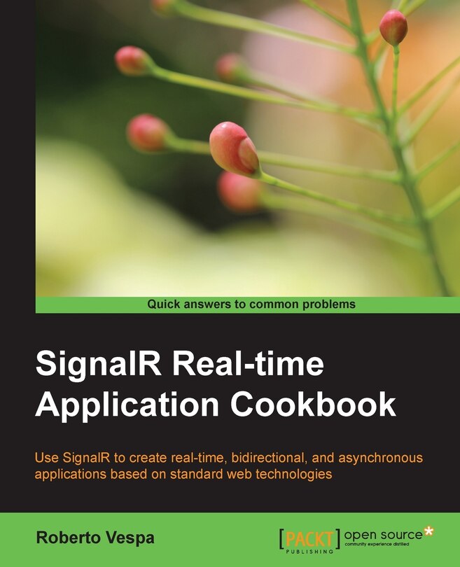 Front cover_SignalR Real-time Application Cookbook