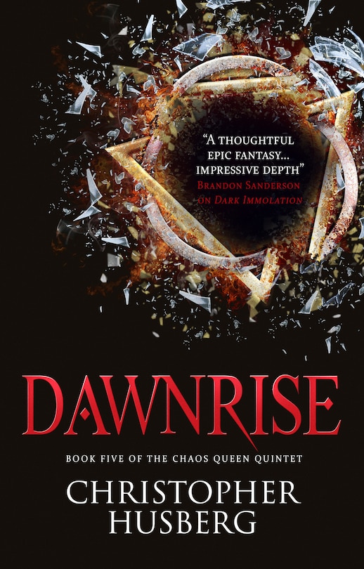 Front cover_Chaos Queen - Dawnrise (chaos Queen 5)