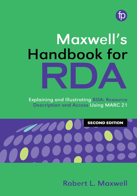 Couverture_Maxwell's Handbook for RDA