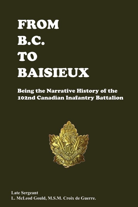 Front cover_FROM B.C. TO BAISIEUX