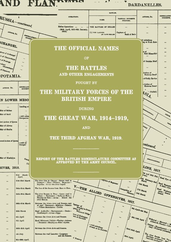 Front cover_The Great War