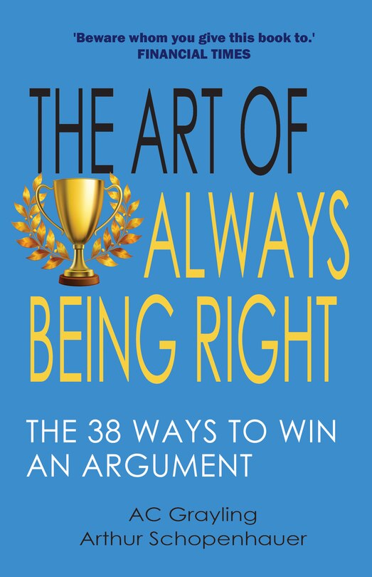 Couverture_The Art of Always Being Right
