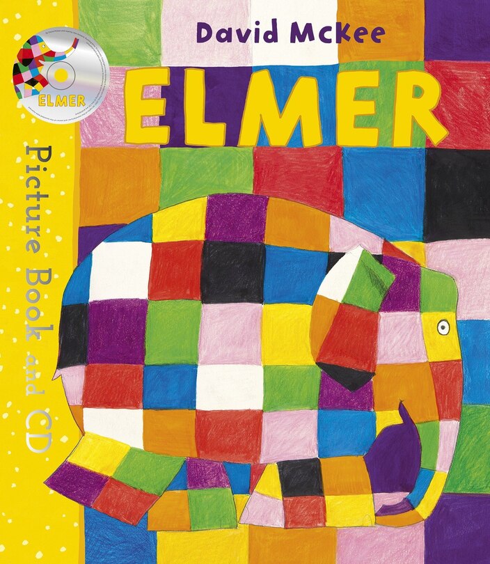 Front cover_Elmer: Book & Cd
