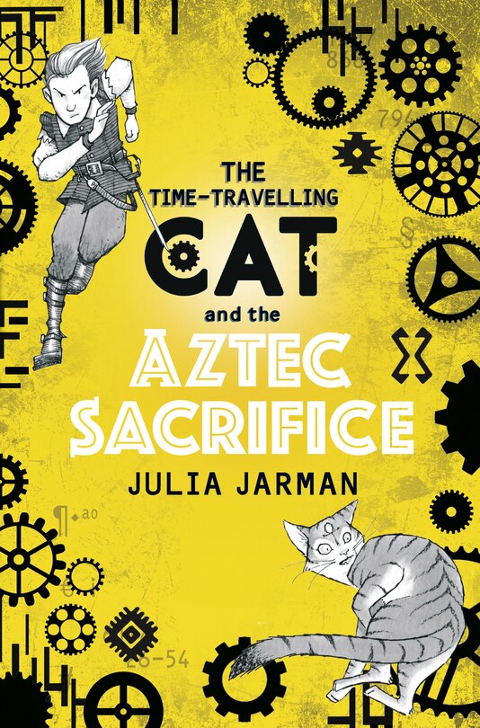 Front cover_The Time-Travelling Cat and the Aztec Sacrifice