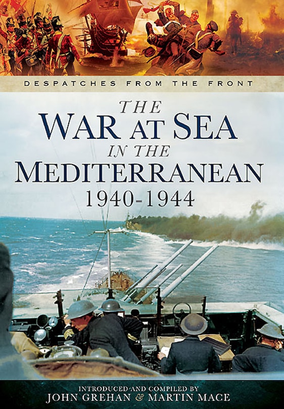 Front cover_The War At Sea In The Mediterranean 1940-1944