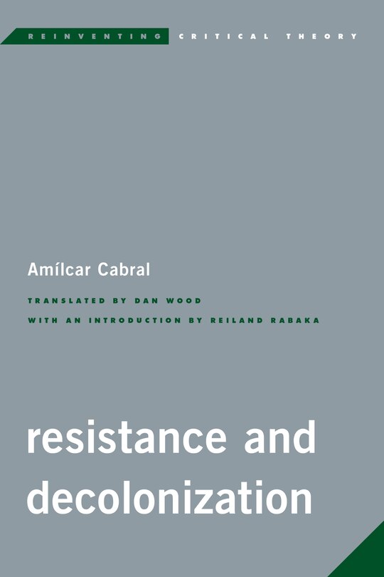 Front cover_Resistance And Decolonization