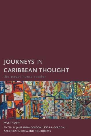 Front cover_Journeys In Caribbean Thought