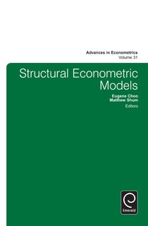 Front cover_Structural Econometric Models