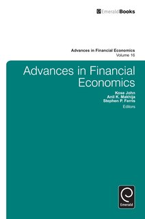 Front cover_Advances in Financial Economics