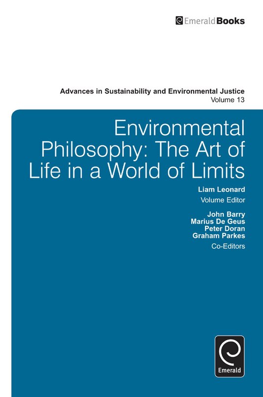Front cover_Environmental Philosophy