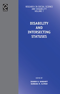 Front cover_Disability and Intersecting Statuses