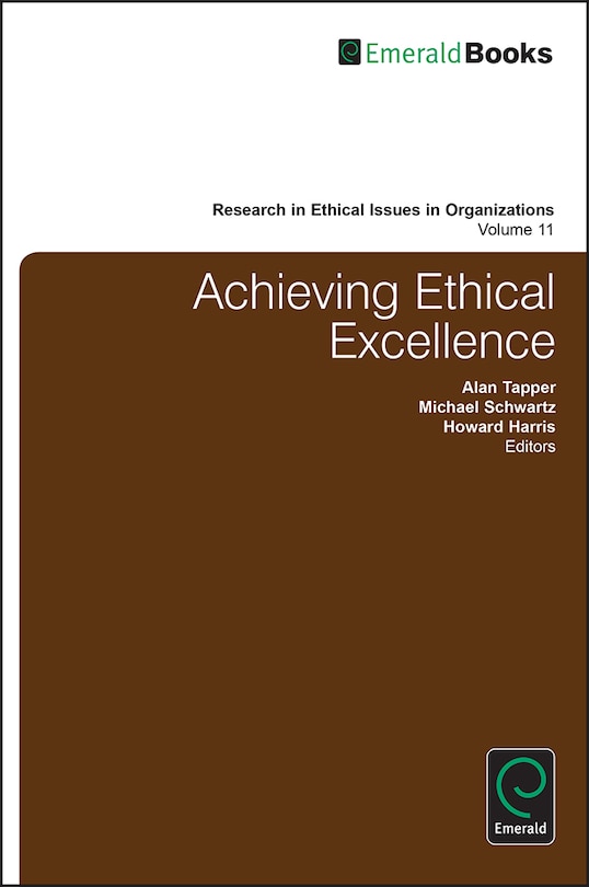 Front cover_Achieving Ethical Excellence
