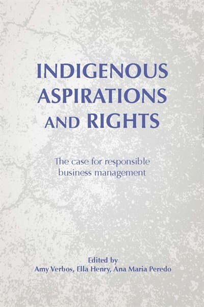 Couverture_Indigenous Aspirations And Rights