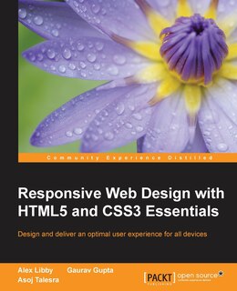 Front cover_Responsive Web Design with HTML5 and CSS3 Essentials