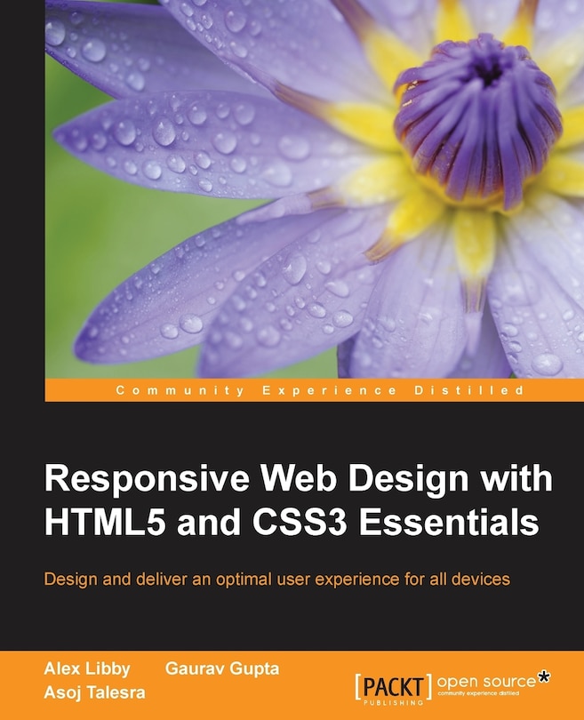 Front cover_Responsive Web Design with HTML5 and CSS3 Essentials