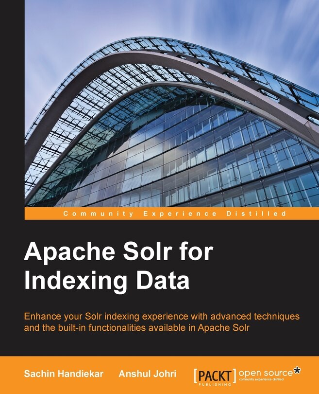 Front cover_Apache Solr for Indexing Data