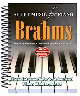 Front cover_Brahms: Sheet Music For Piano