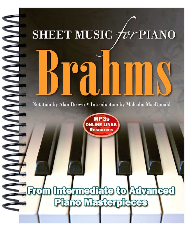 Front cover_Brahms: Sheet Music For Piano