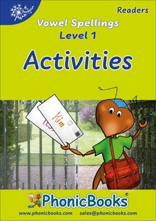 Front cover_Phonic Books Dandelion Readers Vowel Spellings Level 1 The Mail Activities