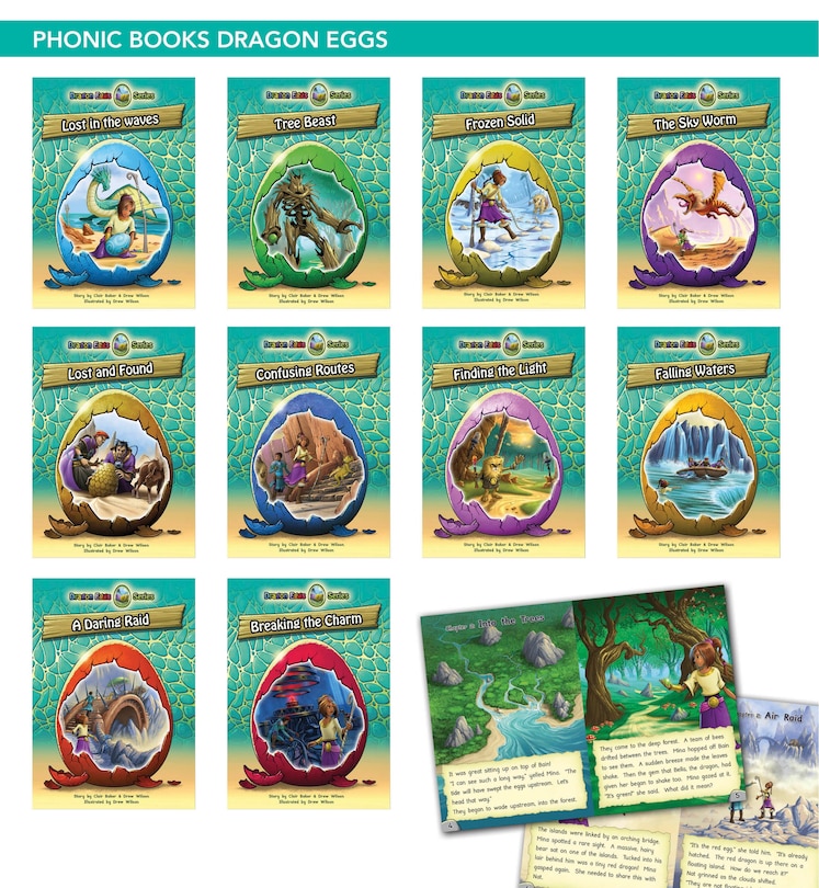 Front cover_Phonic Books Dragon Eggs
