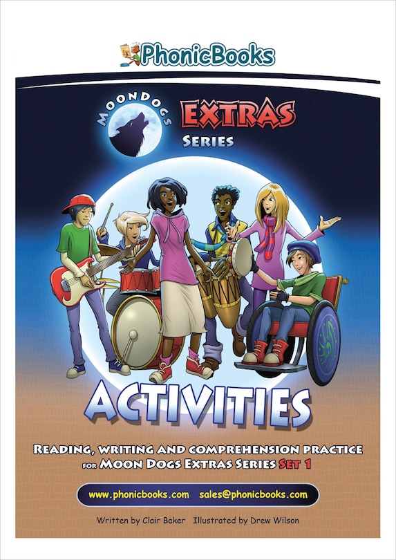 Front cover_Phonic Books Moon Dogs Extras Activities