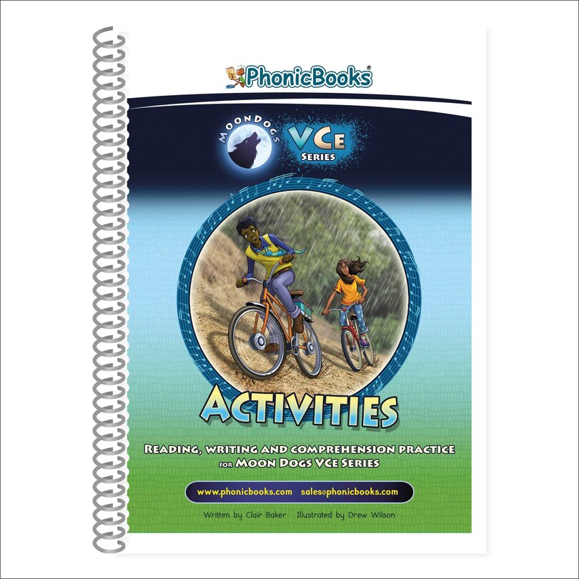 Front cover_Phonic Books Moon Dogs VCe Spellings Activities