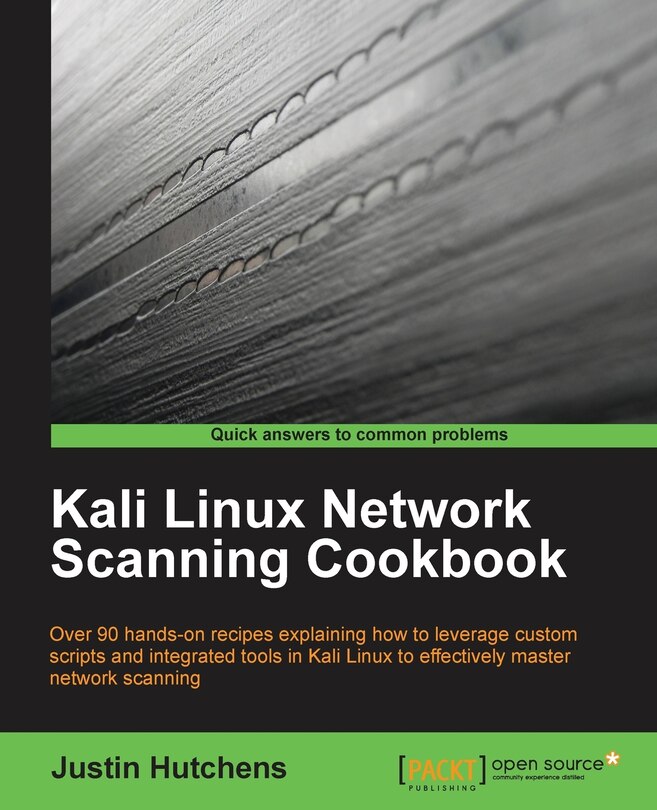 Front cover_Kali Linux Network Scanning Cookbook