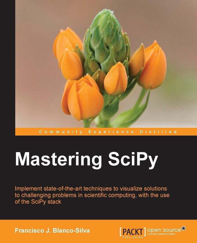 Front cover_Mastering SciPy