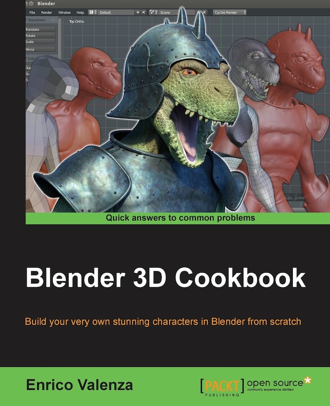 Couverture_Blender 3D Cookbook