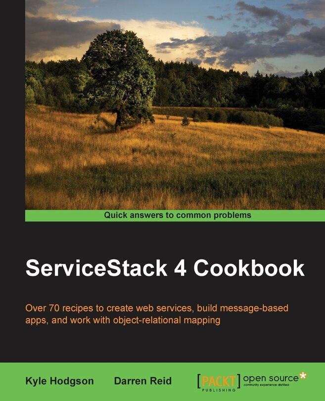 Front cover_ServiceStack Cookbook