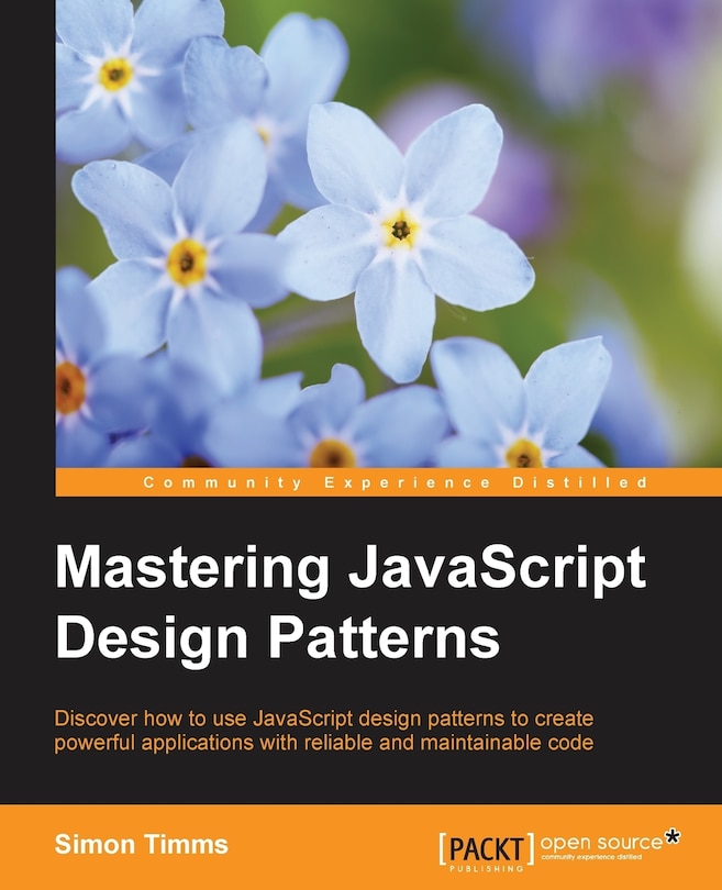 Front cover_Mastering JavaScript Design Patterns